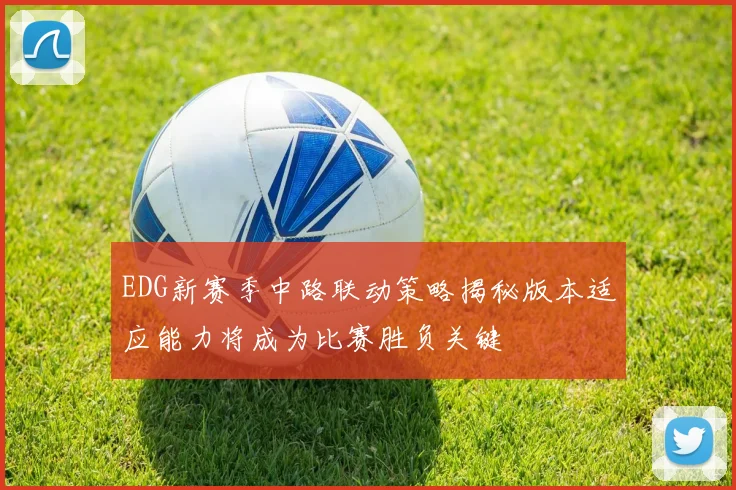 EDG新赛季中路联动策略揭秘版本适应能力将成为比赛胜负关键